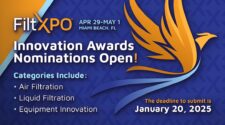 INDA and International Filtration News announced the FiltXPO™ Innovation Awards for 2025.