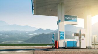 Self-service hydrogen filling station.