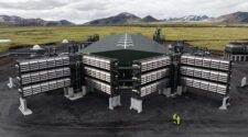 Mammoth, the world’s largest direct air capture plant began operating in Iceland in May. Photo courtesy of Climeworks