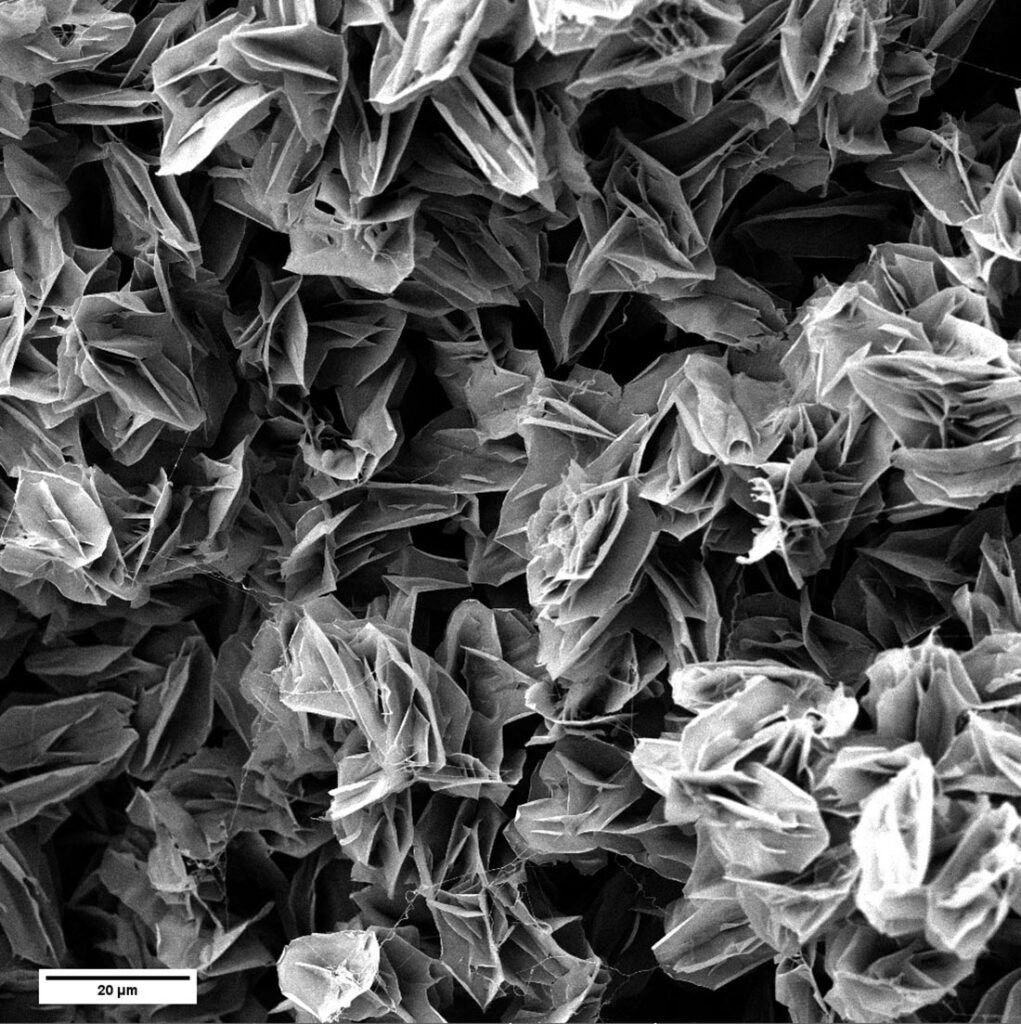 Microstructure of the HDPE aerogels.