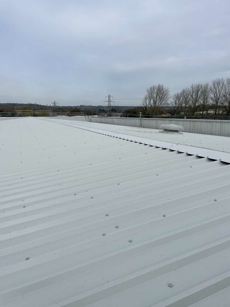 New roof adds to efficiency.  Photo courtesy of Parker Hannifin